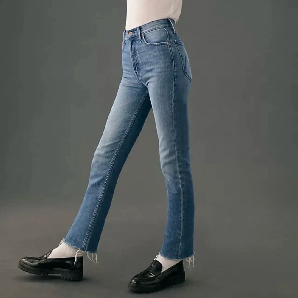 Mother Tomcat Ankle Fray jeans